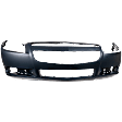 Front Primed Bumper Cover, With Emblem Provision