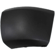 Front, Driver Side Bumper End, Textured Plastic CAPA Certified