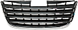 Grille Assembly, Chrome Shell With Gray Insert