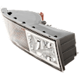 Front, Passenger Side Fog Light, With Bulb(s), Halogen, With Turn Signal Light