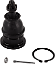 Front, Driver or Passenger Side, Upper Ball Joint, Non-Adjustable, Press-in Type, Includes Nut