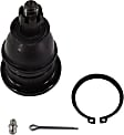 Front, Driver or Passenger Side, Upper Ball Joint, Non-Adjustable, Press-in Type, Includes Nut
