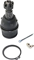 Front, Driver or Passenger Side, Lower Ball Joint, Non-Adjustable, Press-In Mounting Type