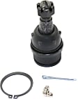 Front, Driver or Passenger Side, Lower Ball Joint, Non-Adjustable, Press-In Mounting Type