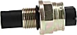 Automatic Transmission Output Shaft Speed Sensor, With 2-Prong Blade Male Terminal and 1-Female Connector, With Steel Body