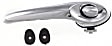 Front, Driver Side Chrome Exterior Door Handle, Without Key Hole