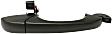 Front or Rear, Passenger Side Exterior Door Handle, Primed, Without Key Hole
