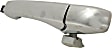 Front, Passenger Side Exterior Door Handle, Chrome, Without Key Hole