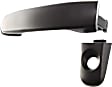 2005-2010 Pontiac G6 - Front, Driver Side Smooth Black Exterior Door Handle, With Key Hole