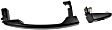 2005-2009 Chevrolet Equinox - Front, Driver Side Textured Black Exterior Door Handle, With Key Hole