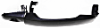 2005-2009 Chevrolet Equinox - Front, Driver Side Textured Black Exterior Door Handle, With Key Hole