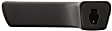 Front, Driver Side Textured Black Interior Door Handle