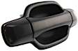 2004-2012 Chevrolet Colorado - Front, Passenger Side Smooth Black Exterior Door Handle, Without Key Hole