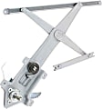 Front, Driver Side Manual Window Regulator, Without Motor