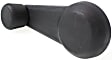 Front or Rear, Driver or Passenger Side Window Crank, Plastic, Textured Black