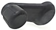 Front or Rear, Driver or Passenger Side Window Crank, Plastic, Textured Black