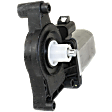 Front or Rear, Driver Side Window Motor, Contains Gear, Without Regulator, Supplied with 6-teeth gear