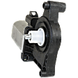 Front or Rear, Passenger Side Window Motor, Without Regulator, Supplied with 6-teeth gear