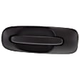 Rear - Side Sliding Door Exterior Door Handle, Textured Black, Without Key Hole