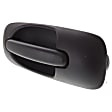 Rear - Side Sliding Door Exterior Door Handle, Textured Black, Without Key Hole