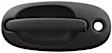 Rear - Side Sliding Door Exterior Door Handle, Textured Black, With Key Hole