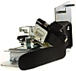 2003 GMC Yukon XL 1500 - Rear, Passenger Side Textured Black Interior Door Handle, Without Door Lock Hole, 4-Door, Sport Utility
