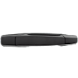 2009 GMC Sierra 1500 - Rear, Passenger Side Textured Black Exterior Door Handle, Without Key Hole