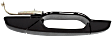 2009 GMC Sierra 1500 - Rear, Passenger Side Textured Black Exterior Door Handle, Without Key Hole