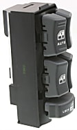 1995-2004 Chevrolet S10 - Front, Driver Side Window Switch, Gray, 5-Button