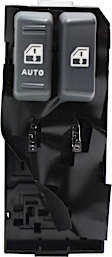 1996-2005 Chevrolet Astro - Front, Driver Side Window Switch, Gray, 2-Button
