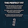 1996 Chevrolet Impala SS - Front or Rear, Driver Side Window Switch, Chrome, 4 Buttons