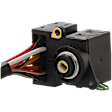 Ignition Switch, Blade Type, with 12-prong and 2-prong Female Terminals