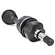 Front, Driver Side Axle Assembly - Sold Individually