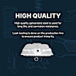 1991 GMC Safari - Fuel Tank, 27 Gallon Tank (can replace either 17 or 27 gallon tanks), 41-3/4 x 18-7/8 x 13-1/4, Lock Ring Kit Included, 27 gallons / 102 liters