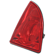 2011 Chevrolet Malibu - Passenger Side, Outer Halogen Tail Light, With bulb(s), Mounts on Body, OE Replacement