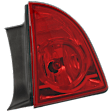 2011 Chevrolet Malibu - Passenger Side, Outer Halogen Tail Light, With bulb(s), Mounts on Body, OE Replacement