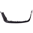 2008-2012 Chevrolet Malibu - Rear Primed Bumper Cover, LS 08-10/LT/LTZ Models, CAPA CERTIFIED