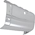 Rear, Passenger Side Bumper End, Chrome Steel