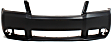 Front Primed Bumper Cover, With Fog Light Holes, CAPA CERTIFIED