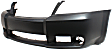 Front Primed Bumper Cover, With Fog Light Holes, CAPA CERTIFIED