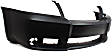 Front Primed Bumper Cover, With Fog Light Holes, CAPA CERTIFIED