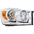 Passenger Side Headlight, with Bulb, Halogen, Clear Lens