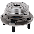 Front, Driver or Passenger Side Wheel Hub, With Bearing, 8 x 6.5 in. Bolt Pattern, 4WD, Base Model