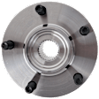 Front, Driver or Passenger Side Wheel Hub, With Bearing, 8 x 6.5 in. Bolt Pattern, 4WD, Base Model