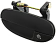 Front, Driver Side Textured Black Exterior Door Handle, With Key Hole