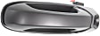 Front, Driver Side Smooth Black Exterior Door Handle, With Key Hole