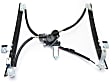 Front, Passenger Side Power Window Regulator, With Motor