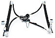 Front, Passenger Side Power Window Regulator, With Motor