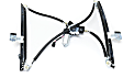Front, Passenger Side Power Window Regulator, With Motor
