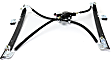 Front, Passenger Side Power Window Regulator, With Motor